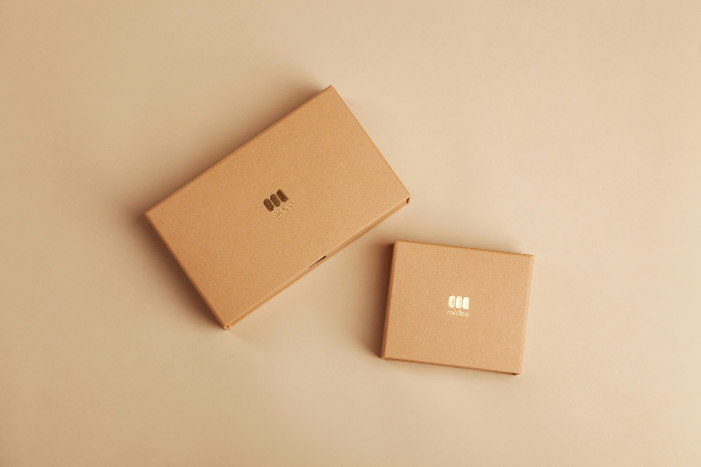 Kraft paper packaging boxes